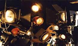 Photo of professional lights